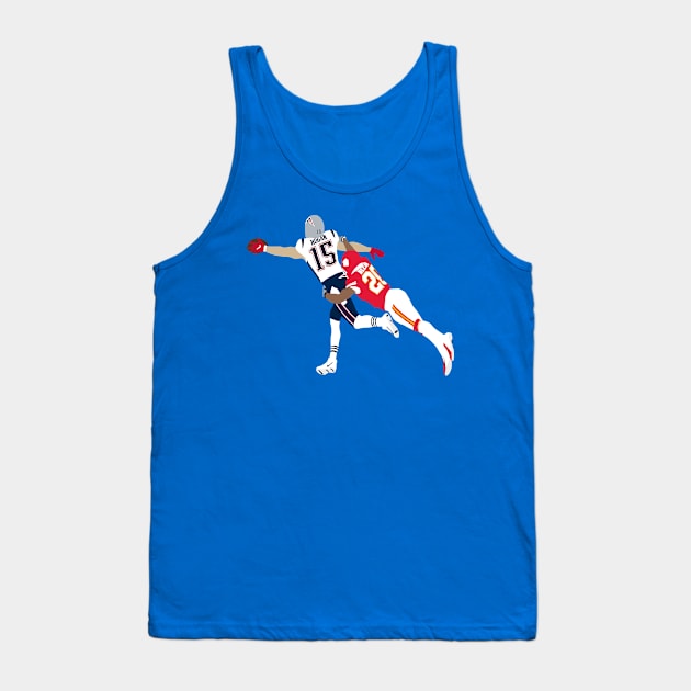 Chris Hogan One Handed Catch Tank Top by xRatTrapTeesx